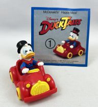 Duck Tales - McDonald\'s Happy Meal (1990) - Set of 4 figures & vehicles (mint)