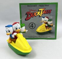 Duck Tales - McDonald\'s Happy Meal (1990) - Set of 4 figures & vehicles (mint)