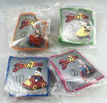 Duck Tales - McDonald\'s Happy Meal (1990) - Set of 4 figures & vehicles (mint)