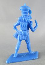 Dulcop - Figurine Plastique Souple 55mm - Empire - Voltigeur Tambour (bleu)