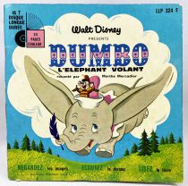 Dumbo - Livre-Disque 45T - Disneyland Record 1974