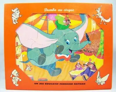 Dumbo au cirque - Jeu �ducatif Fernand Nathan (Puzzle) 01