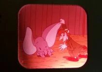 Dumbo l\'El&eacute;phant - 3 Disques View-Master 3D sans Pochette R&eacute;f. BJ 060 -F