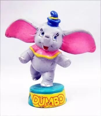 Dumbo l\'�l�phant - Figurine pvc Bully - Dumbo au cirque