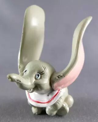 Dumbo l\'�l�phant - Figurine Pvc Kid\'M Disney Classic - Dumbo Assis Oreilles en l\'Air
