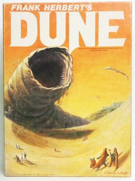 Dune Avalon Hill Game Compagny 1979 Bookcase Game