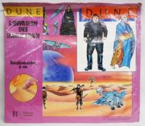 DUNE - Hachette Jeunesse - Rub-Down Transferts on Background scene - The Harkonnen Invasion