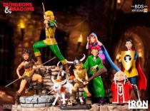 Dungeons & Dragons - Iron Studios - Complete set of 7 Statues : Hank, Diana, Presto, Eric, Sheila, Bobby & Uni, Dungeon Master