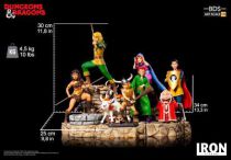 Dungeons & Dragons - Iron Studios - Complete set of 7 Statues : Hank, Diana, Presto, Eric, Sheila, Bobby & Uni, Dungeon Master