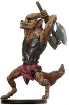 Dungeons & Dragons (D&D) Miniatures (Blood War) - Wizards - Gnoll Barbarian