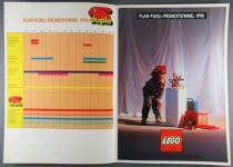 Duplo Lego - 1990 French Publi-Promotional Plan & Retailer Order Form