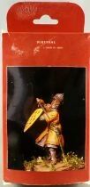 Durendal - L\'Europe en Armes - Pi&eacute;ton Chevalier M&eacute;di&eacute;val - Figurines Historique en M&eacute;tal &agrave; Assembler 1/30 54mm