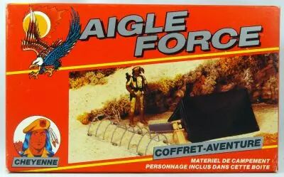 Eagle Force - Mego-Id�al - Adventure set : Red Wing with Military Outpost