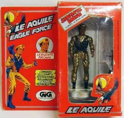 Aigle Force Mego Idéal 4 Coffrets : Cheyenne) + sgt Brown