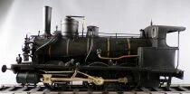 Ech O 0 Locomotive Vapeur 030 avec Tender M&eacute;tal & Plastique Type Chrezo Ets Mth Jcr