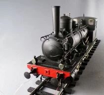 Ech O 0 Locomotive Vapeur 030 avec Tender M&eacute;tal & Plastique Type Chrezo Ets Mth Jcr