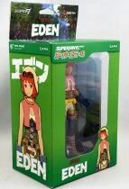 EDEN (Netflix) - Figurines SuperVinyl Series #01 (Super7) - Sara Grace, A-37 & E-92
