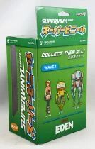 EDEN (Netflix) - Figurines SuperVinyl Series #01 (Super7) - Sara Grace, A-37 & E-92