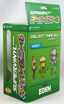 EDEN (Netflix) - Figurines SuperVinyl Series #01 (Super7) - Sara Grace, A-37 & E-92