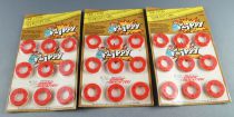 Edison Giocattoli 3 x 144 Flippy Firecracker 3 Cards with 9 Rings x 8 + 8 Shots