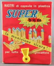 Edison Giocattoli 320 Super Bum Firecracker Caps 4 Boxes with 10 Strips x 8 Shots