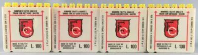 Edison Giocattoli 384 Super Bum Special Firecracker Caps 4 Boxes with 12 Strips x 8 Shots