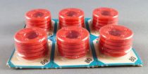 Edison Giocattoli 6 x 80 Flippy Firecracker 6 Cards with 5 Rings x 8 + 8 Shots