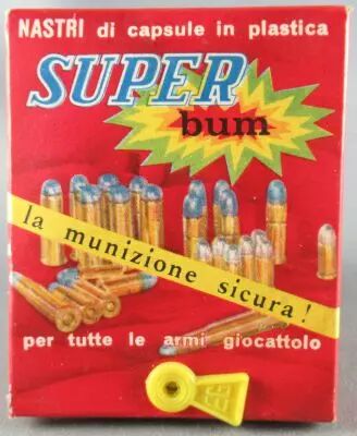 Edison Giocattoli 80 Amorces Super Bum 1 Boite Neuve 10 x 8 coups