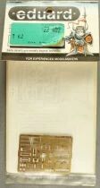 Eduard T 72 001 22002 - WW2 D&eacute;taillage Photo-Gravure Char de Combat Sovi&eacute;tique T-62 Esci 1/72 Neuf Blister Ouvert