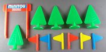 Educalux Ref #4279 - Minitou - Skiers with Tremplin Set - Mint in Box