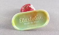 Elastolin - 40mm - Middle Age - Trooper Footed Catapulte Servant with Stone (Burgundy) (ref 8836 4)
