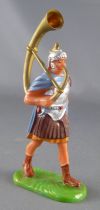 Elastolin - Romains - Piéton défilant cor (réf 8405)