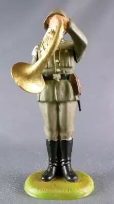 Elastolin - WW2 - Allemands - Fanfare Cor (R�f 10 253)