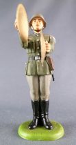 Elastolin - WW2 - Allemands - Fanfare Cymbales (Réf 10 260)