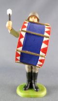Elastolin - WW2 - Allemands - Fanfare Grosse Caisse (Réf 10 258)