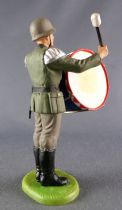 Elastolin - WW2 - Allemands - Fanfare Grosse Caisse (Réf 10 258)