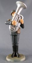 Elastolin - WW2 - Allemands - Luftwaffe Fanfare Tuba (Réf 10 XXX)