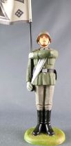 Elastolin - WW2 - Germans - Fanfare Flag Holder (Ref 10 235)