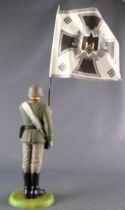 Elastolin - WW2 - Germans - Fanfare Flag Holder (Ref 10 235)