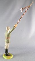 Elastolin - WW2 - Germans - Fanfare Major Drum (Ref 10 241)