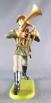 Elastolin - WW2 - Germans - Fanfare Trombone (Ref 10 165)