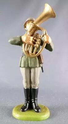 Elastolin - WW2 - Germans - Fanfare Trombone (Ref 10 265)