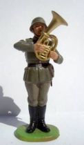 Elastolin - WW2 - Germans - Fanfare trombone (ref 10265)