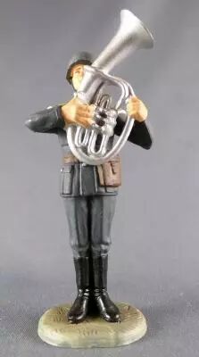 Elastolin - WW2 - Germans - Luftwaffe Fanfare Trombone (Ref 10 XXX)