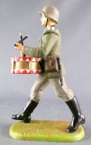 Elastolin - WW2 - Germans - Marching Drum (Ref 10 159)