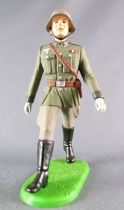 Elastolin - WW2 - Germans - Marching Officer (Ref 10 110)