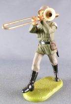 Elastolin - WW2 - Germans - Marching Slide Trombone (Ref 10 150)
