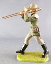 Elastolin - WW2 - Germans - Marching Slide Trombone (Ref 10 150)