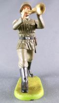 Elastolin - WW2 - Germans - Marching Trumpet (Ref 10 152)