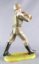 Elastolin - WW2 - Germans - Marching Trumpet (Ref 10 152)